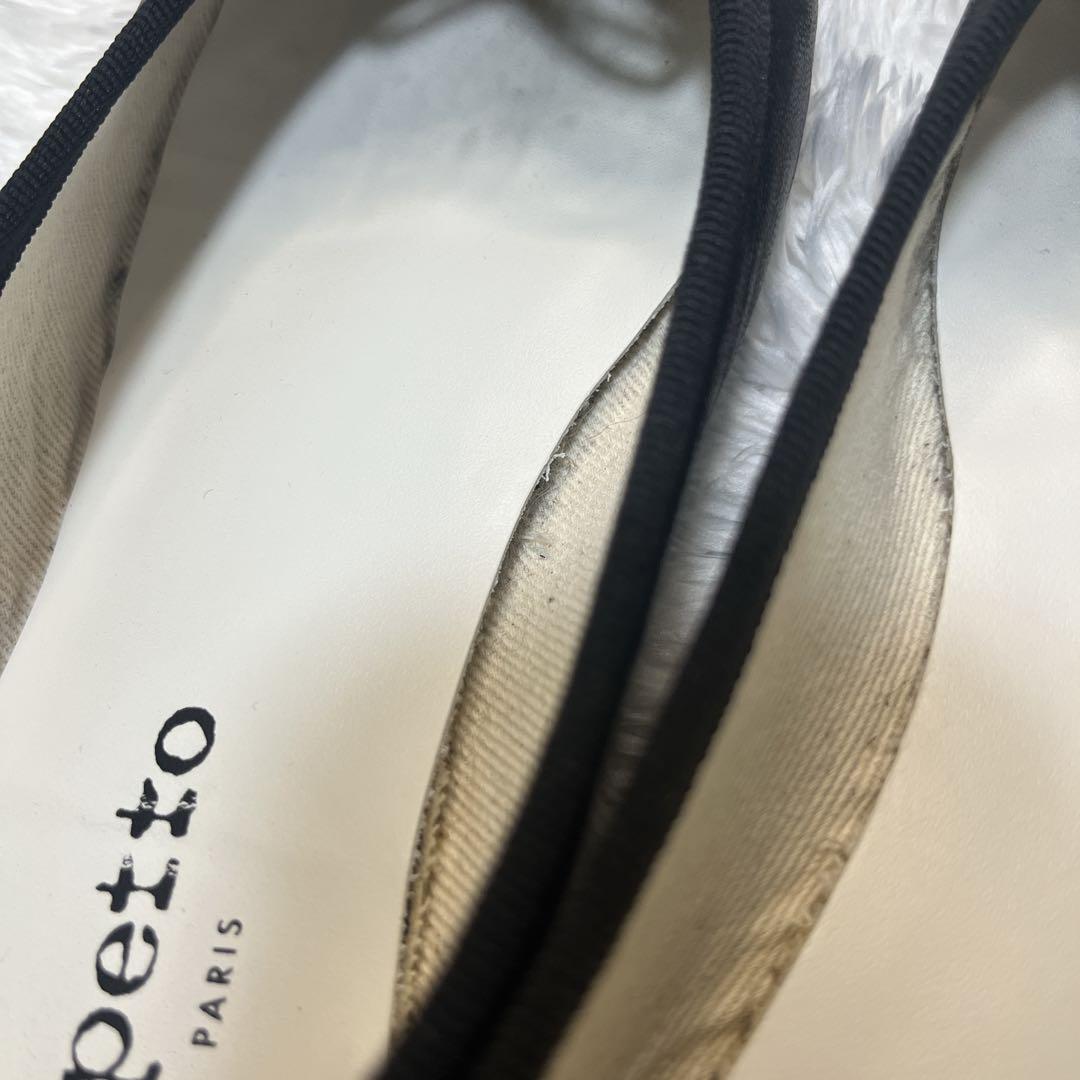 レア✨レペット Repetto サンドリオン バレエシューズ　ブラック レザー