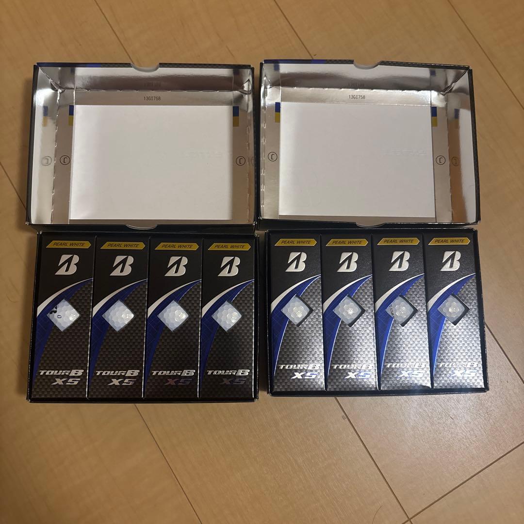未使用品 ブリヂストン ゴルフボール TOUR B XS (24球)