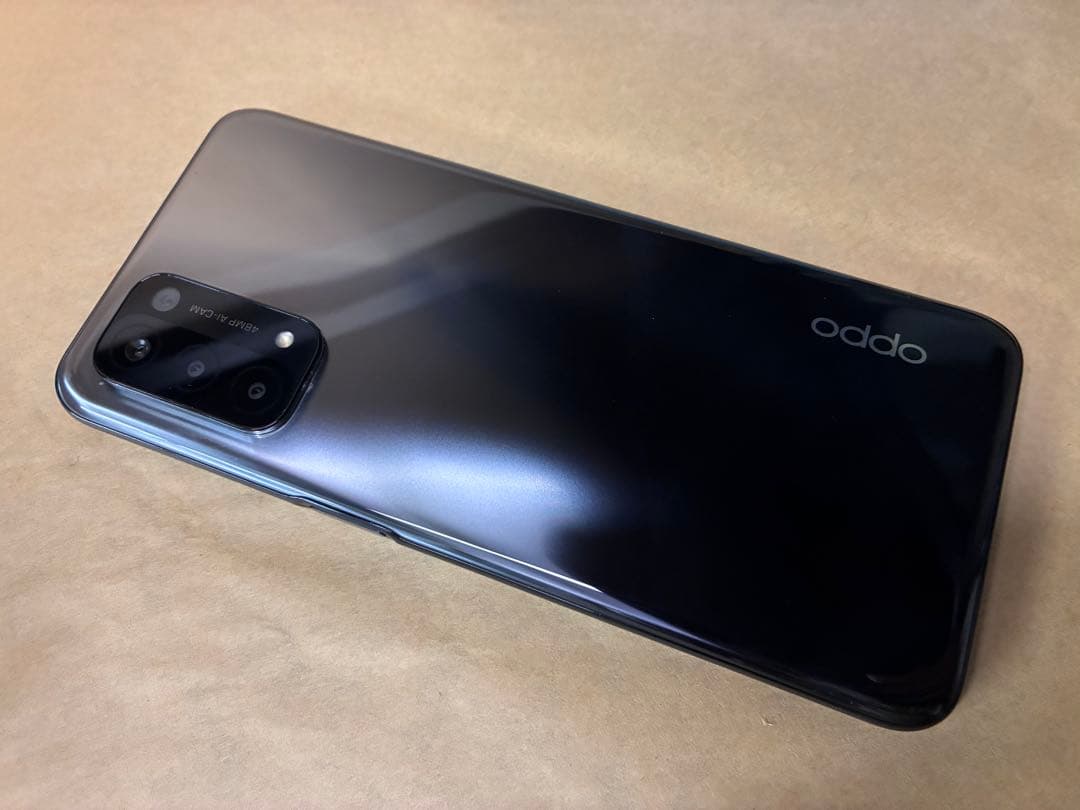 【美品】OPPO A54 5G 本体 シルバーブラック スマートフォン本体