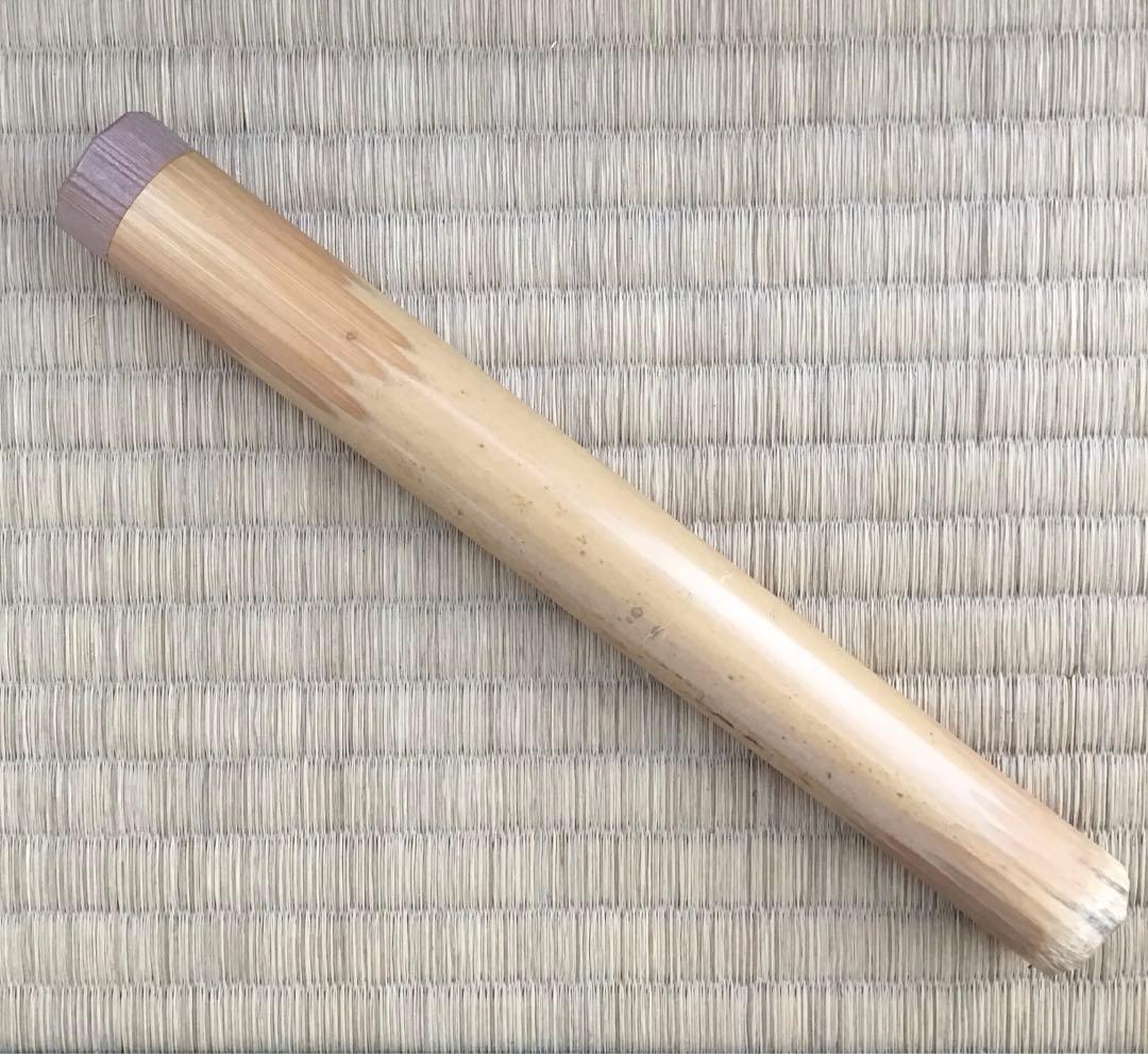 茶道具　茶杓　銘:わらんべト号　妙玄斎書付　宗典作　竹箱　共箱　紙箱S84CS