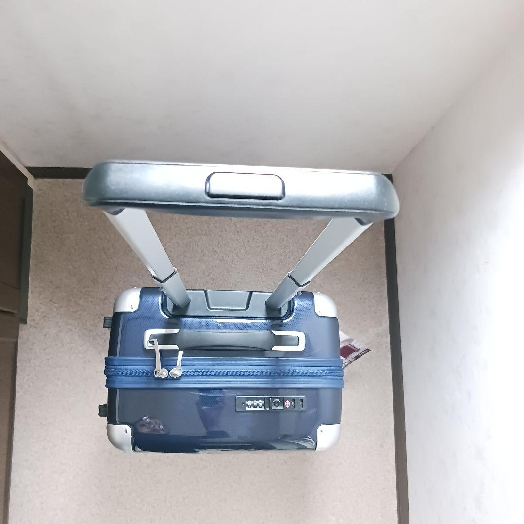 【新品未使用品】A.L.I. キャリーケース 国内線機内持込可　カーボンネイビー