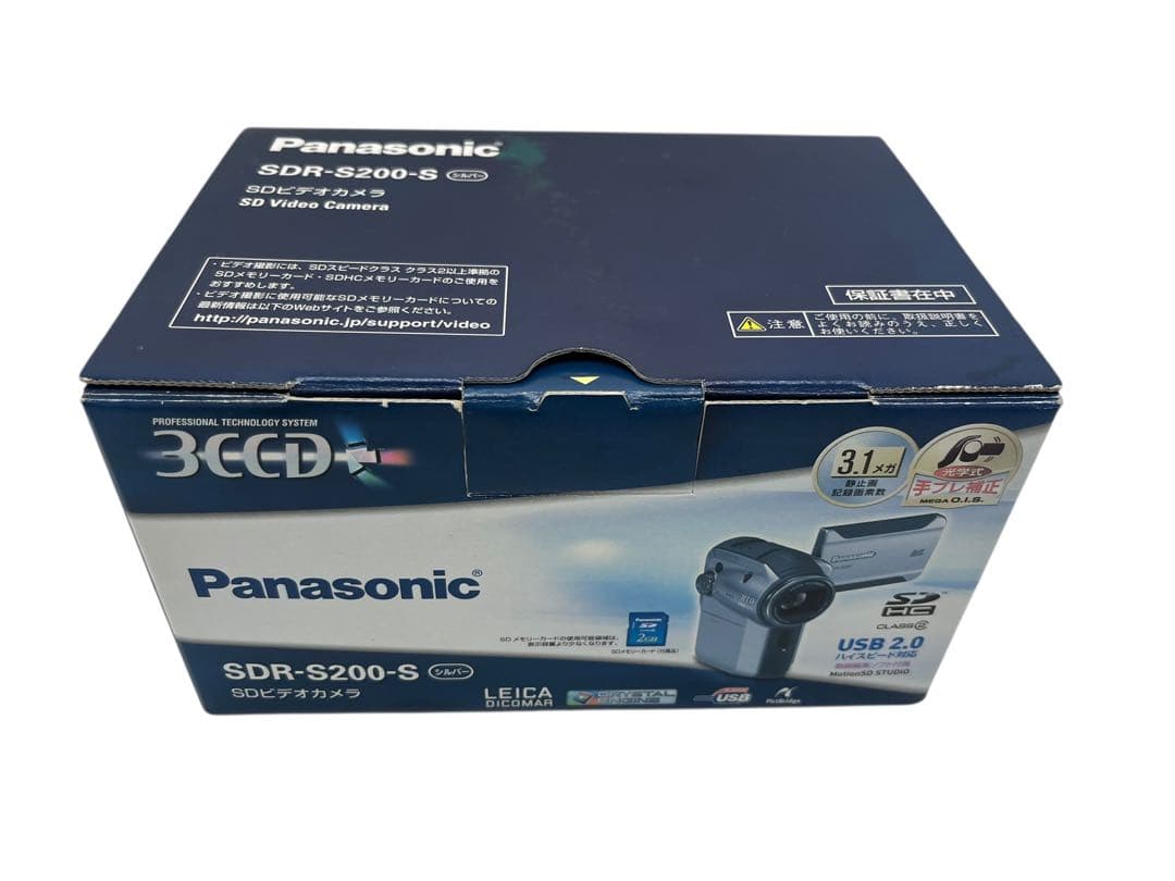 Panasonic SDR-S200-S SDビデオカメラ 本体