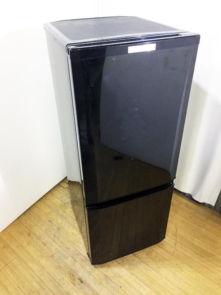 30日迄！送料無料★三菱 146L 冷蔵庫【MR-P15Z-B】EMRK