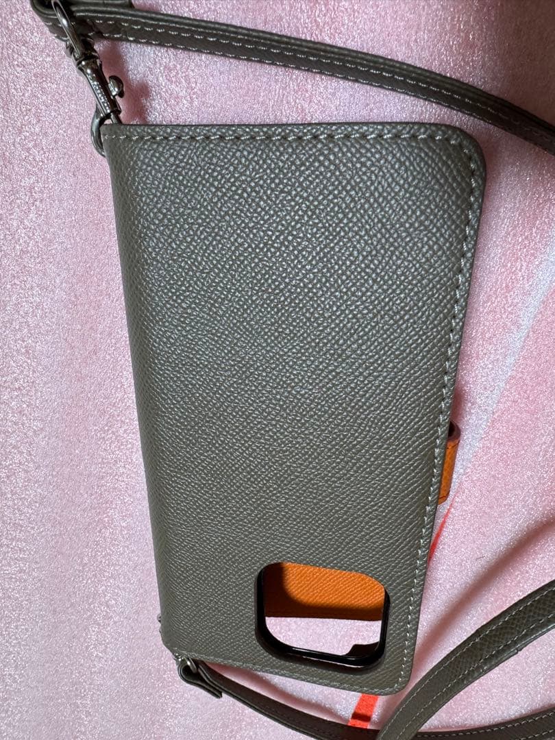 サロン・ド・アルファード スマイリーフェイス 手帳型ケース