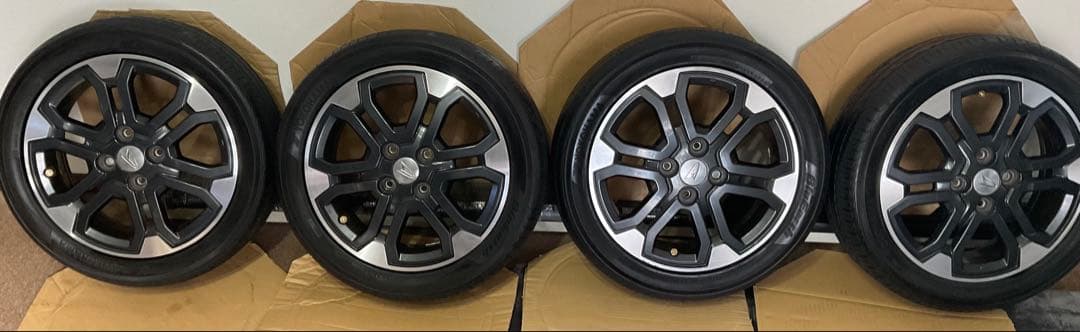 美品ダイハツ純正15インチヨコハマBlueEarth 165 55 15 4個組