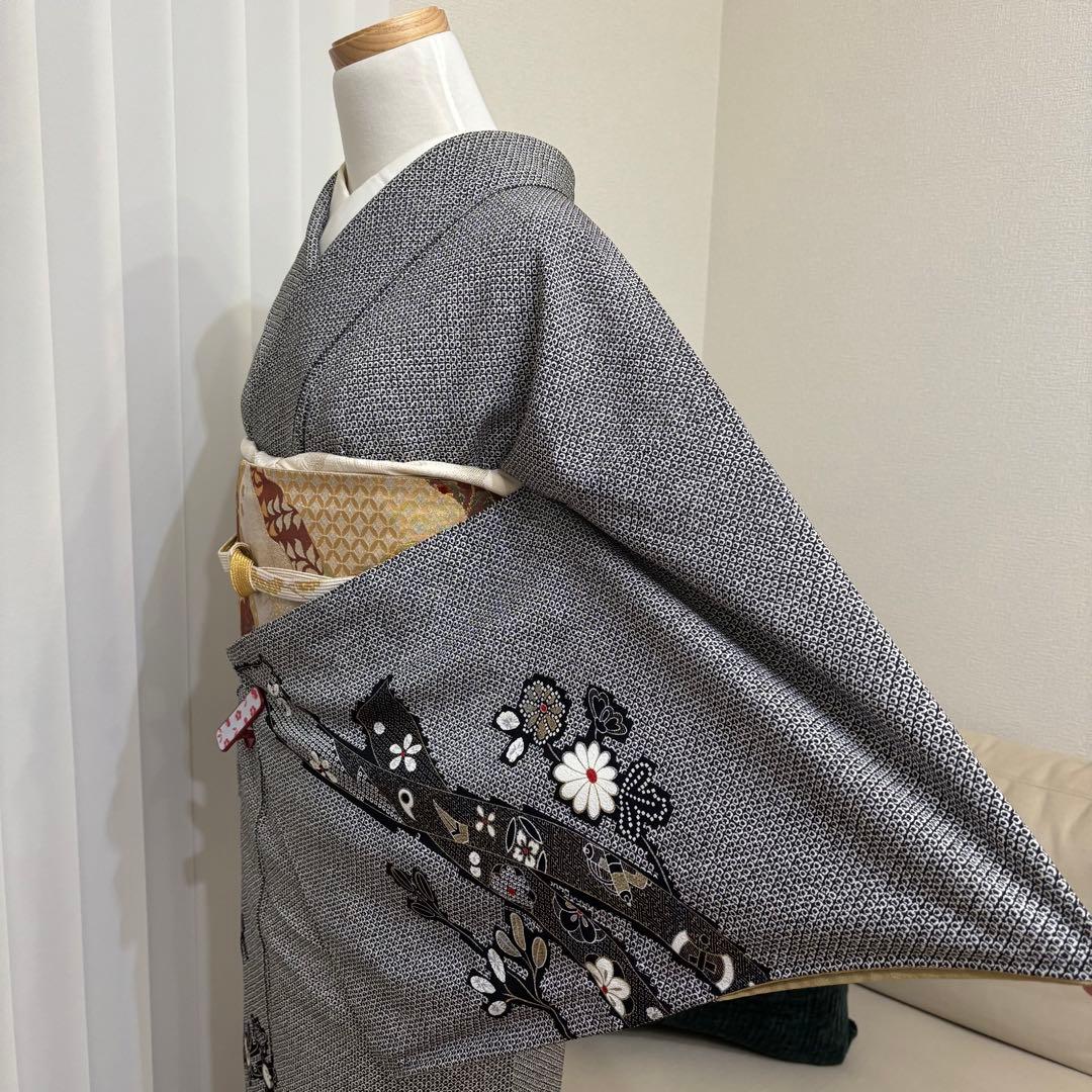 訪問着　フルセット　着物　帯　帯締め　帯締め