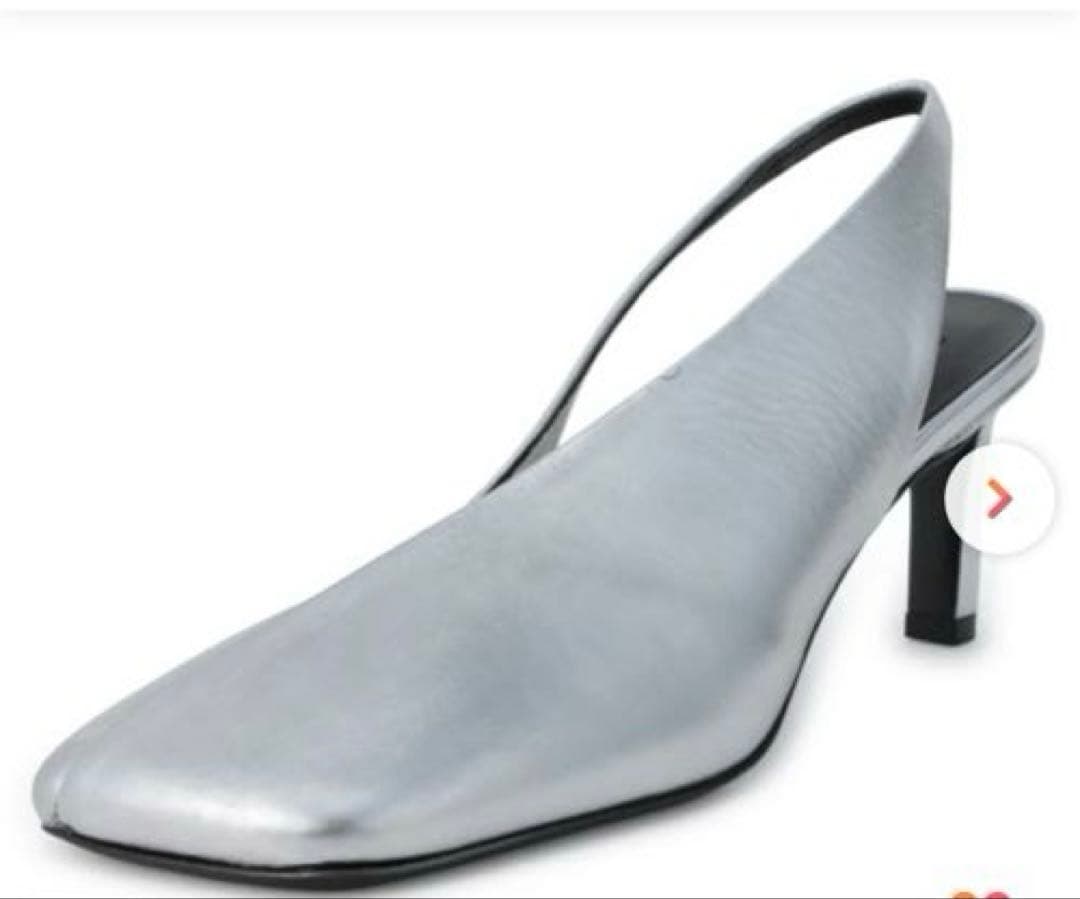 kai！jil sander バックストリングパンプス 35