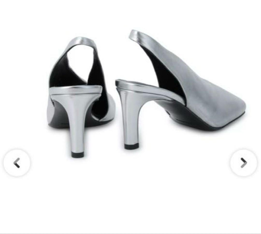 kai！jil sander バックストリングパンプス 35