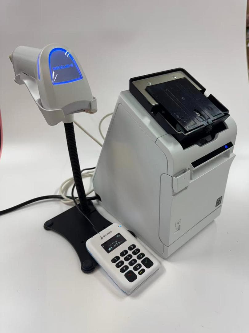 スマレジモデル レシートプリンター内蔵タブレットスタンド TM-m30ll-S