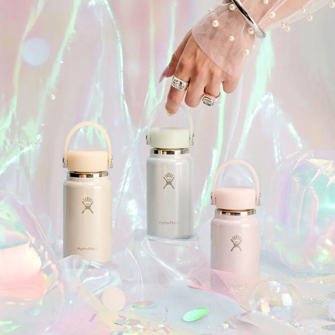 限定完売品　新品Hydro Flask 200ml glimmer pink