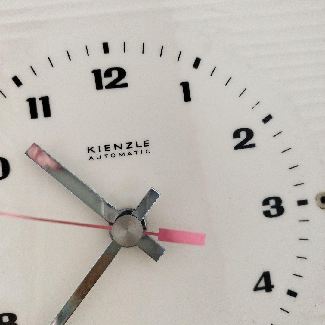 ドイツ　kienzle キンツレ　陶器の掛け時計　アンティーク　ビンテージ