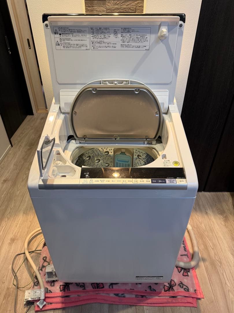 日立 ビートウォッシュ 縦型洗濯機 BW-DX120B 12㎏/6㎏