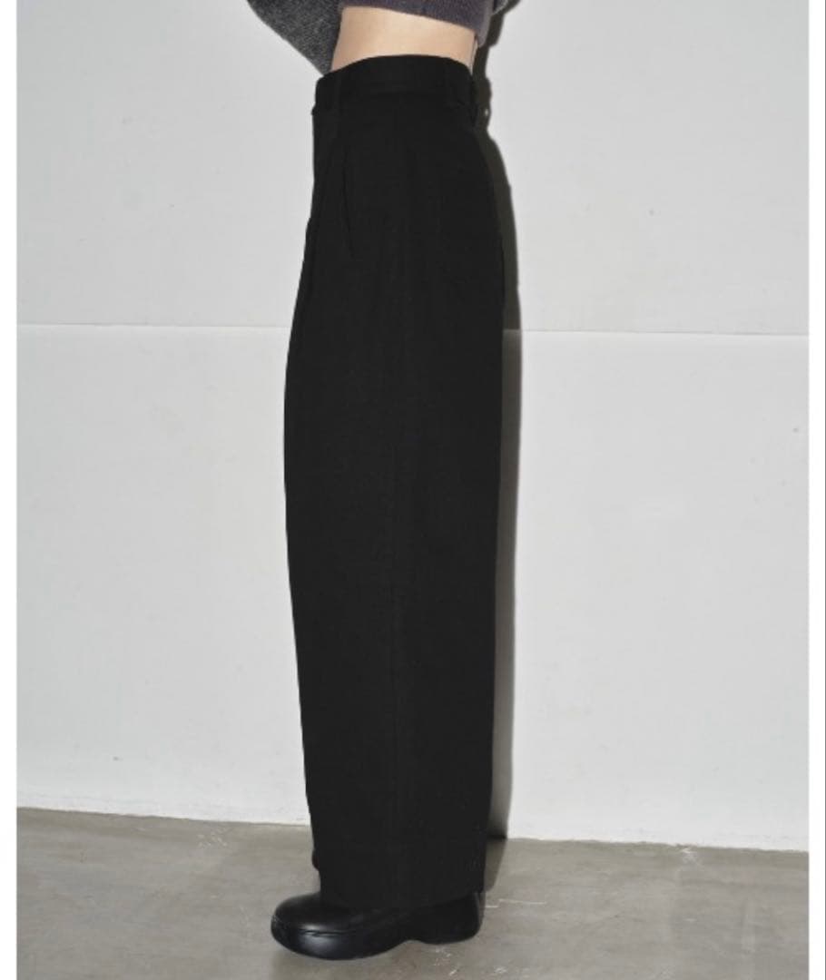 パンツ todayful Wide Twill Trousers