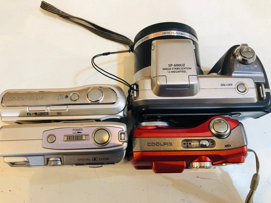 デジタルカメラセット（Nikon, Olympus, Fujifilm）