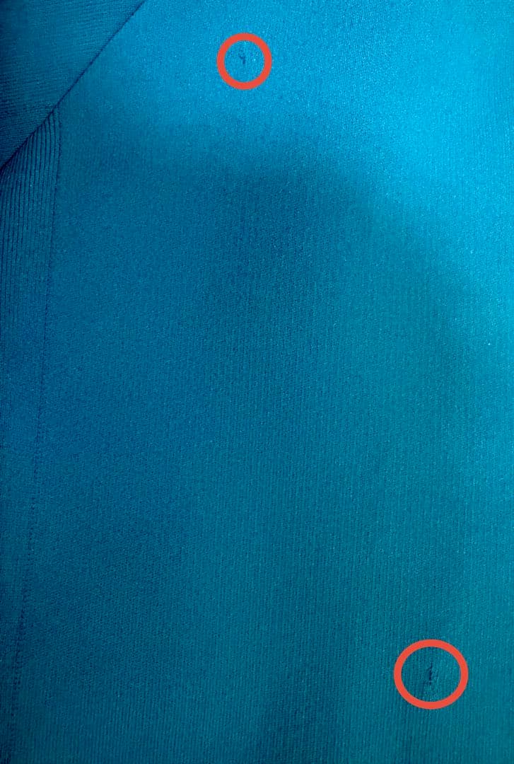 MARK & LONA 46(M) ニットフーデットパーカー グリーン