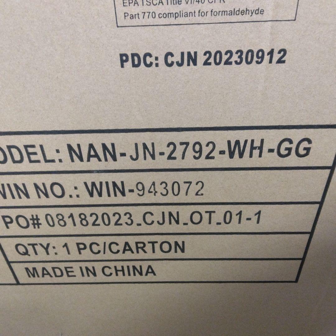 Flash Furniture 2792-WH ノートパソコンデスク ホワイト