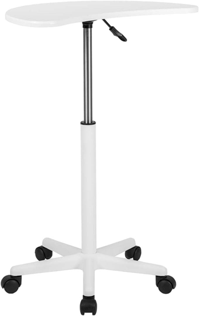 Flash Furniture 2792-WH ノートパソコンデスク ホワイト