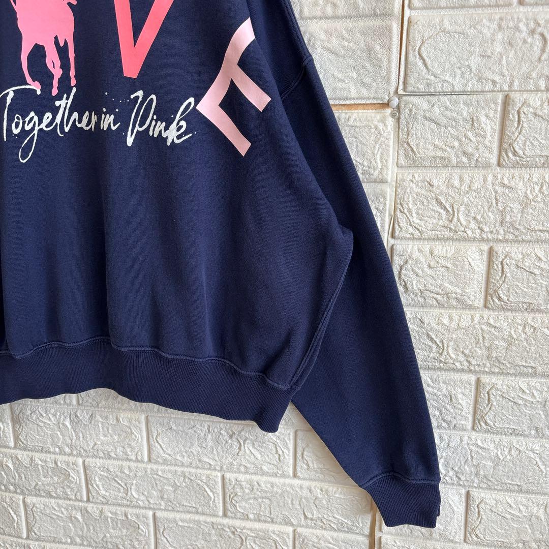 ラルフローレン PINK PONY ピンクポニー 刺繍 スウェット トレーナー