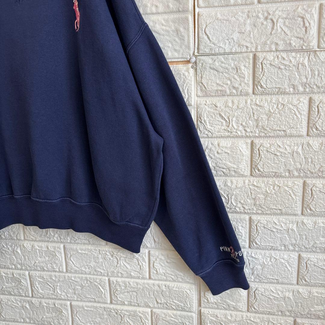 ラルフローレン PINK PONY ピンクポニー 刺繍 スウェット トレーナー