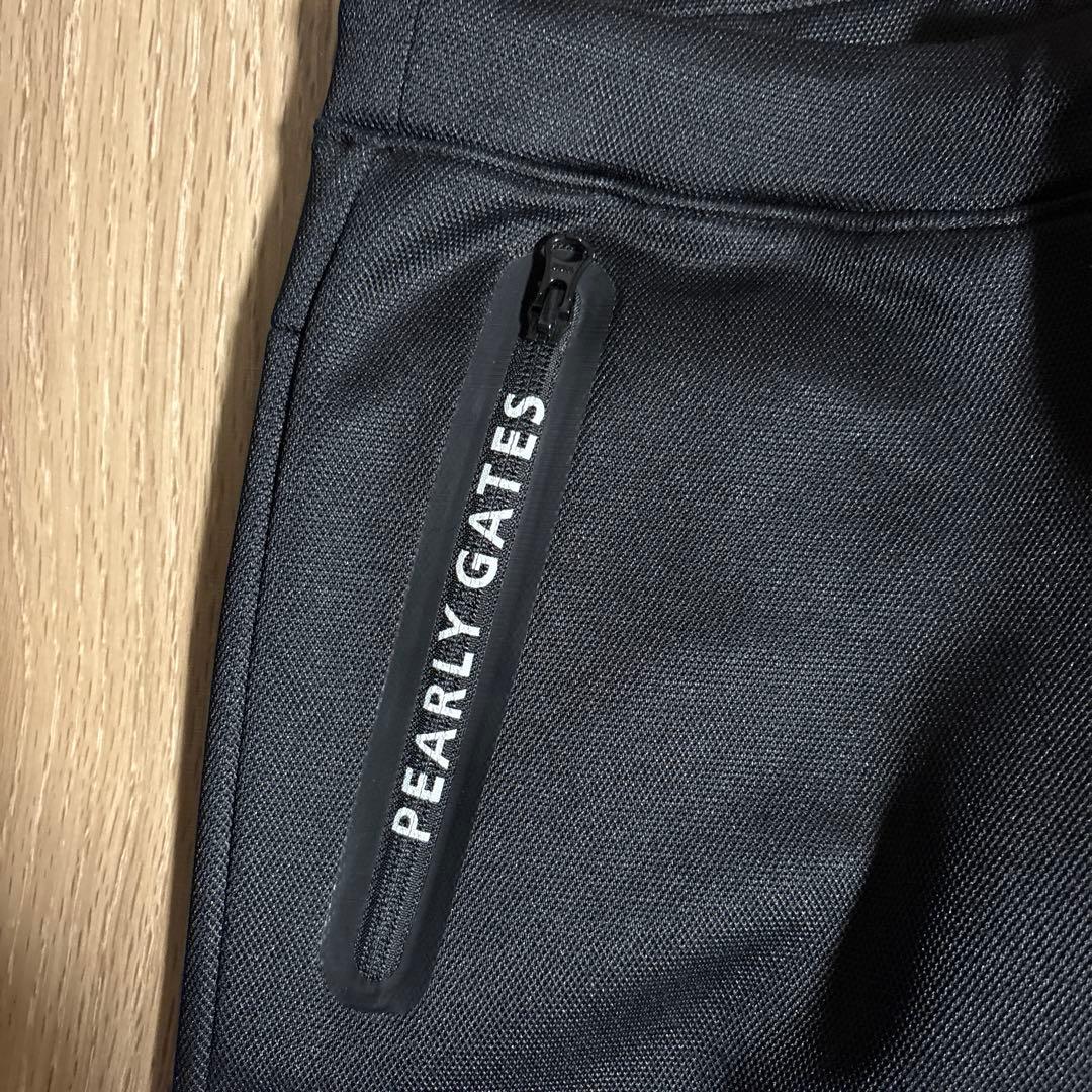 PEARLY GATES ブラックスウェットパンツ