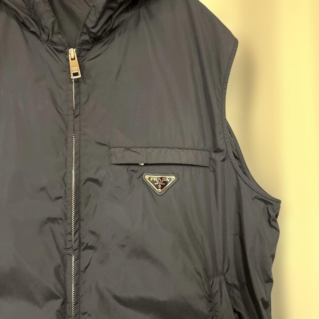 prada sga239 フード付きナイロンベスト アーカイブ