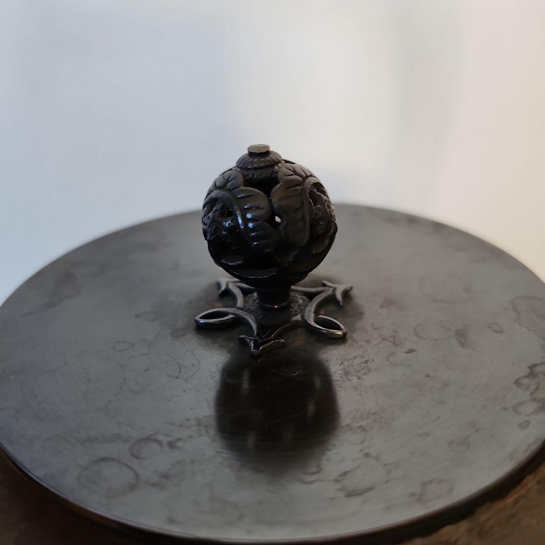 真形鉄瓶8号　菊地政光