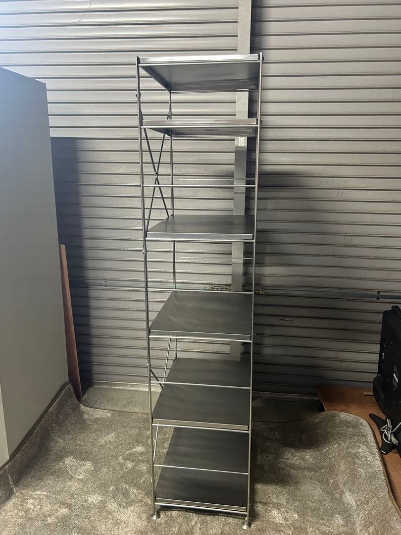 ☆GD202 無印良品 ステンレスユニット シェルフ 大　幅58cm