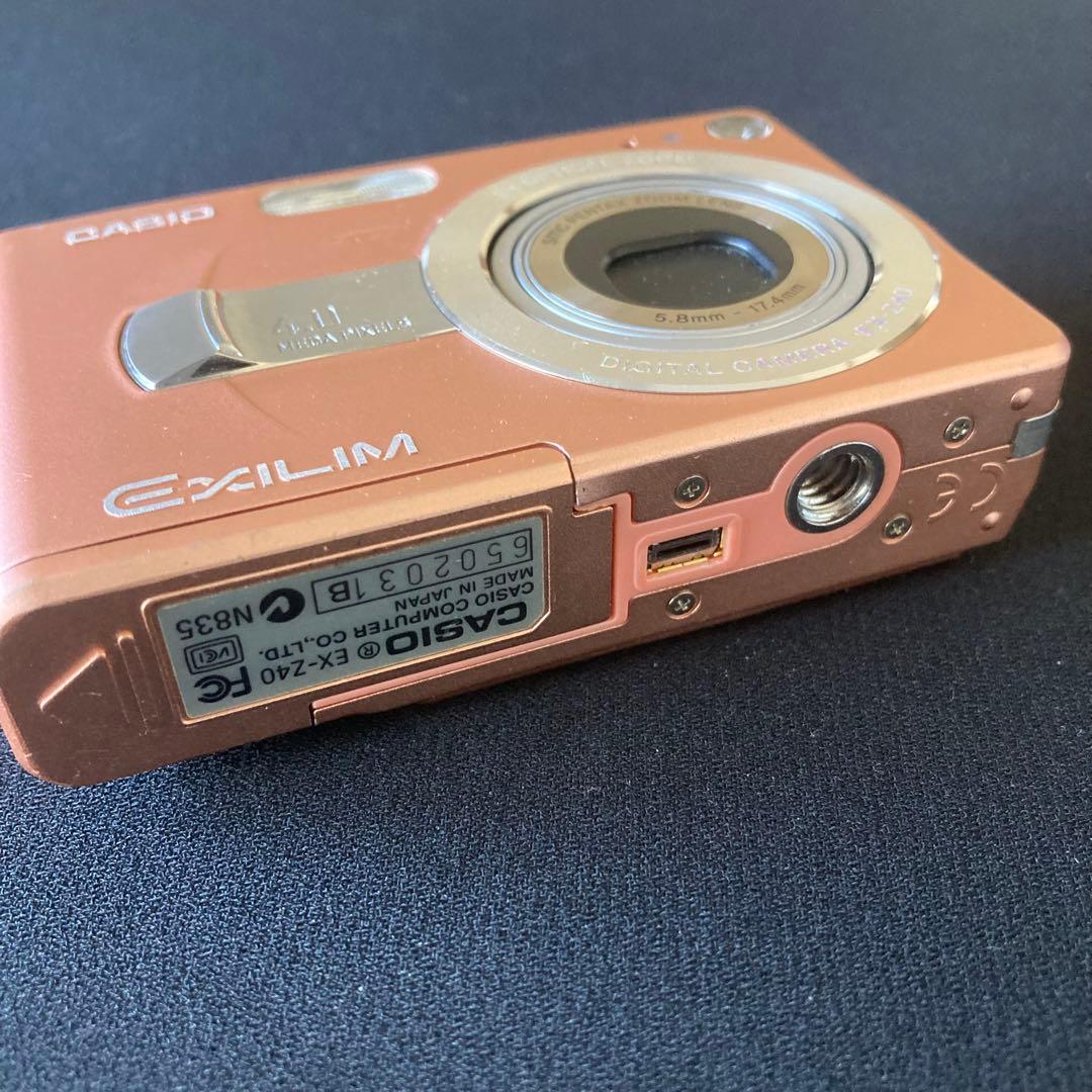 CASIO EX-Z40 ピンク CCDセンサー コンデジ