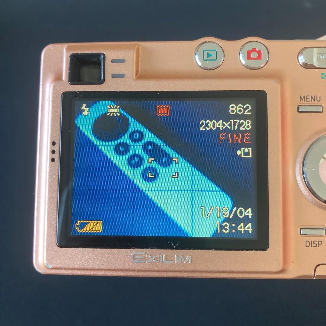 CASIO EX-Z40 ピンク CCDセンサー コンデジ