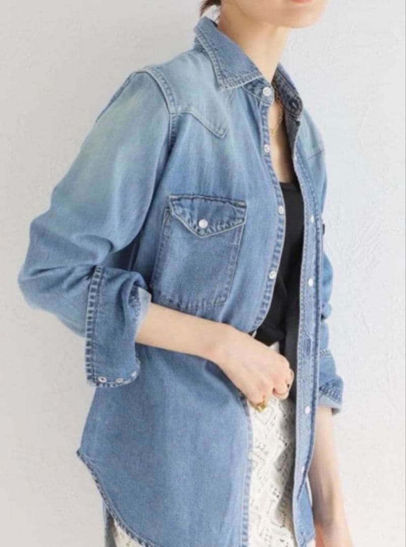 マディソンブルー　MADISONBLUE デニムシャツ 00