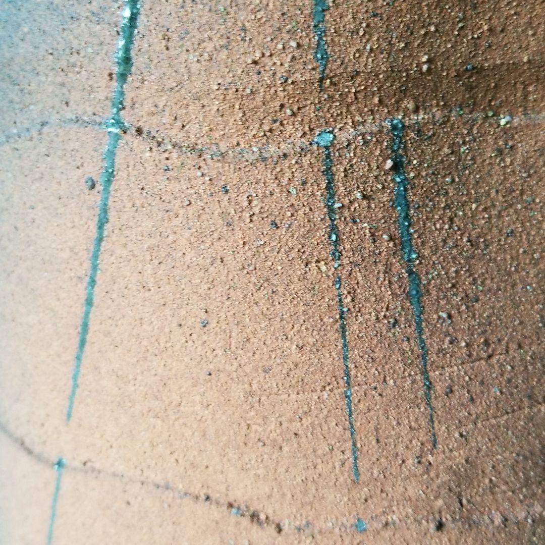 信楽焼　傘立て 火色 高さ４４cm