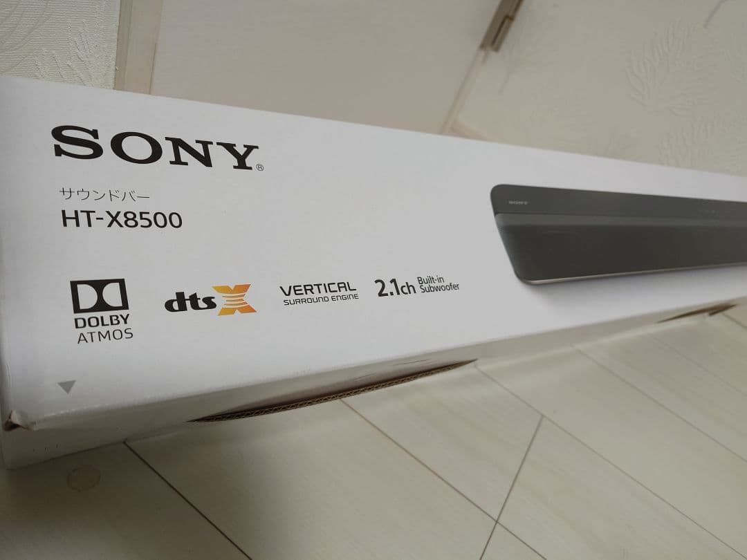 たくちゃん 美品 SONY HT-X8500 サウンドバー