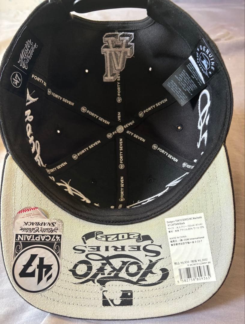 ミスターカートゥーン 47 キャップ ドジャース