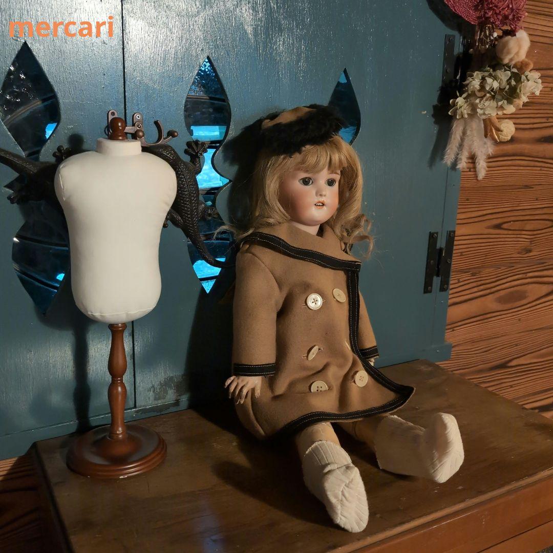 コート＆帽子＆トルソー　3点セット