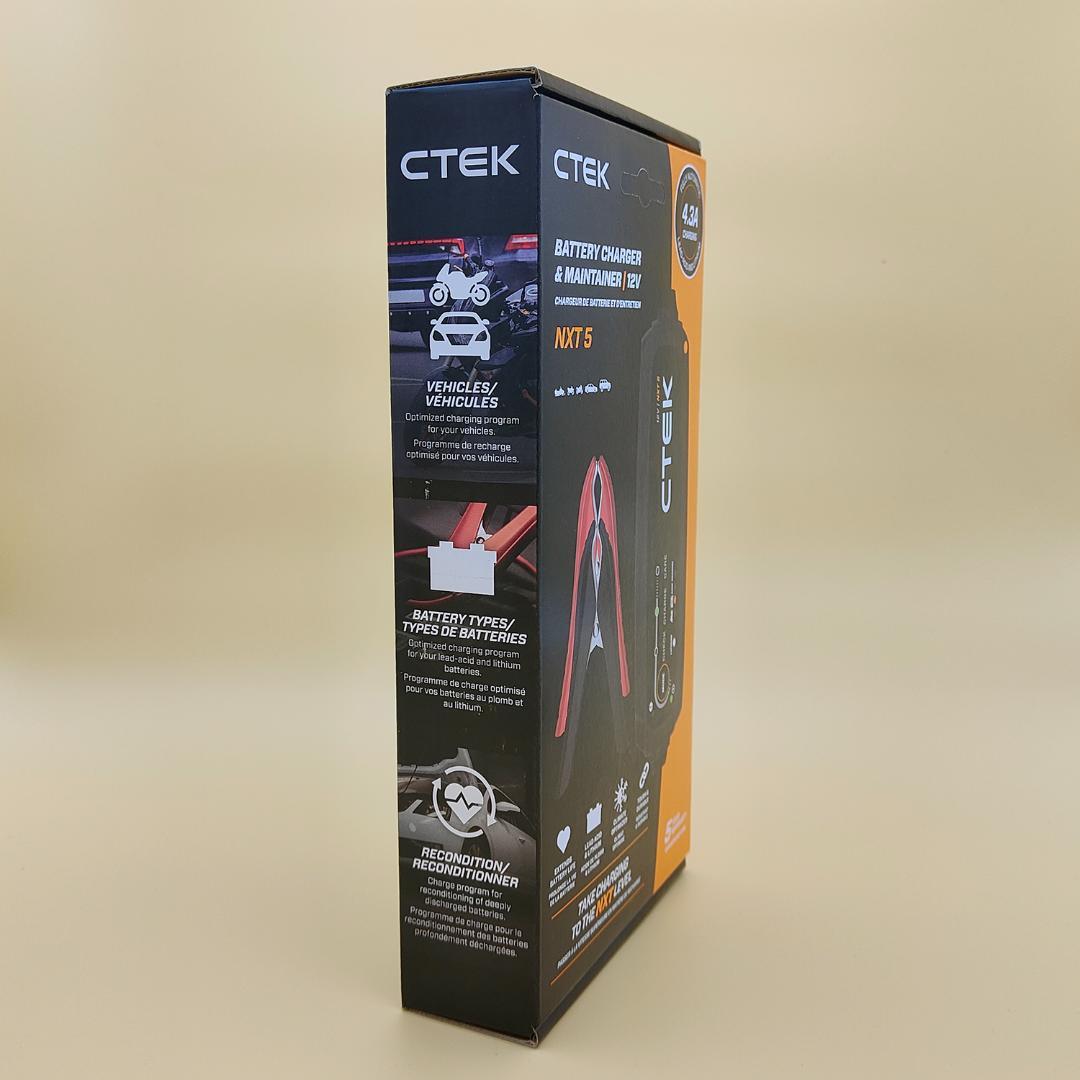 CTEK 充電器 最新 NXT 5 (MXS5.0後続機) 鉛・リチウム両方充電