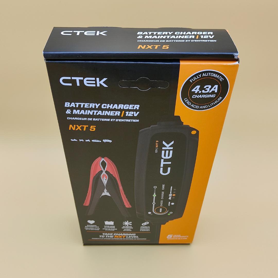CTEK 充電器 最新 NXT 5 (MXS5.0後続機) 鉛・リチウム両方充電