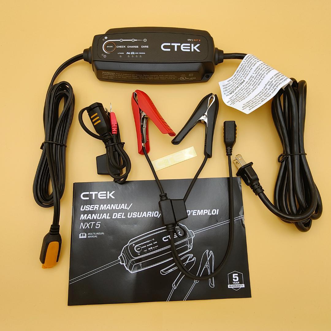 CTEK 充電器 最新 NXT 5 (MXS5.0後続機) 鉛・リチウム両方充電