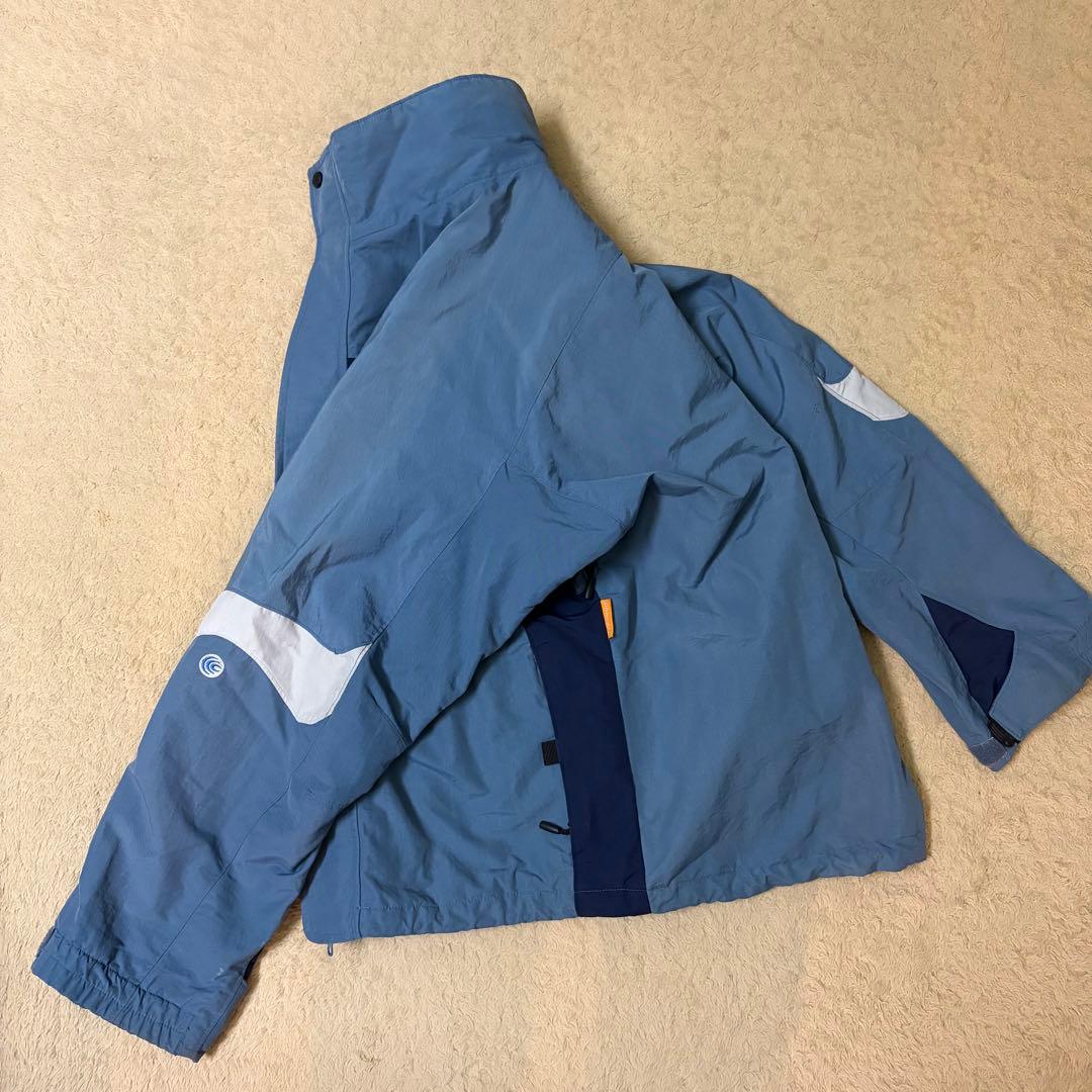 00s Columbia Convert ナイロンジャケット 短丈 フリース M