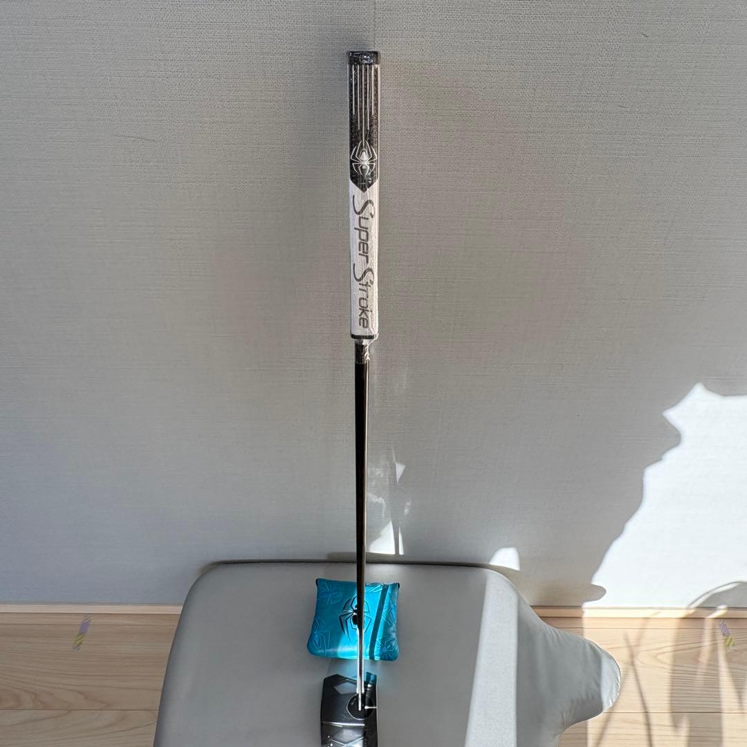 新品未使用 スパイダー ゼロトルク パター 限定カラー ブラック仕様 34インチ