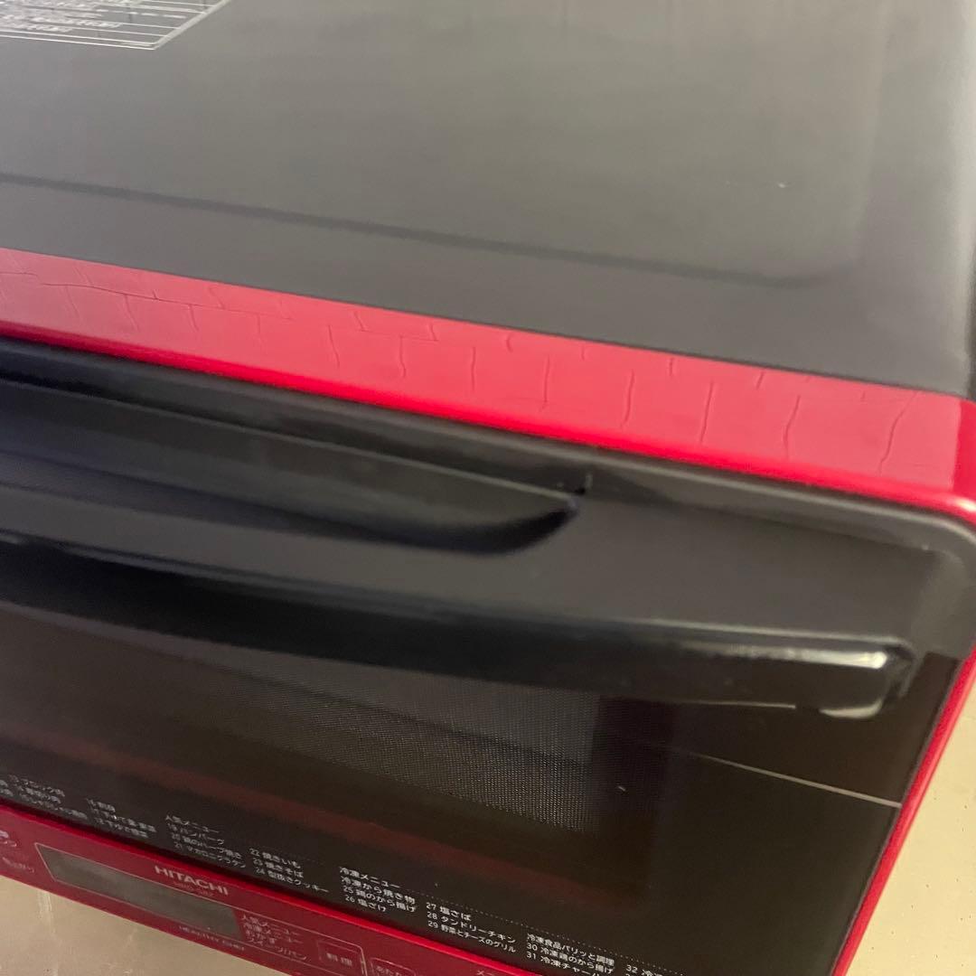 高年式‼️MRO-S8Z 日立ヘルシーシェフ 2022オーブンレンジ　赤