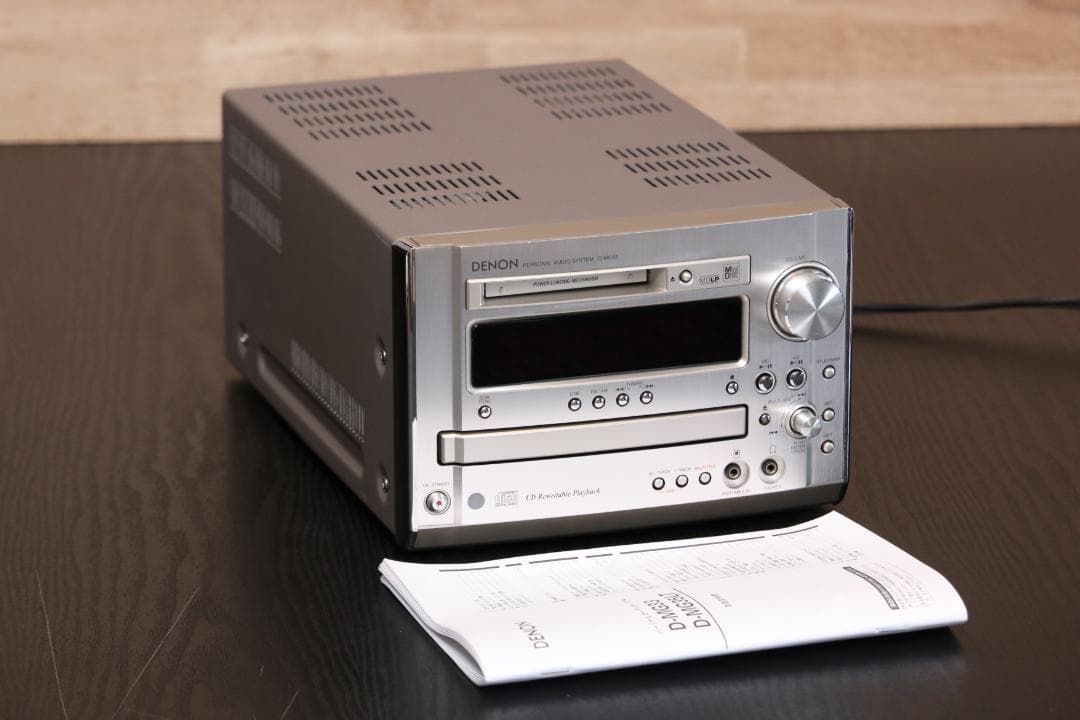 DENON D-MG33 CD/MD/TUNER ラッコ　リモコン付き
