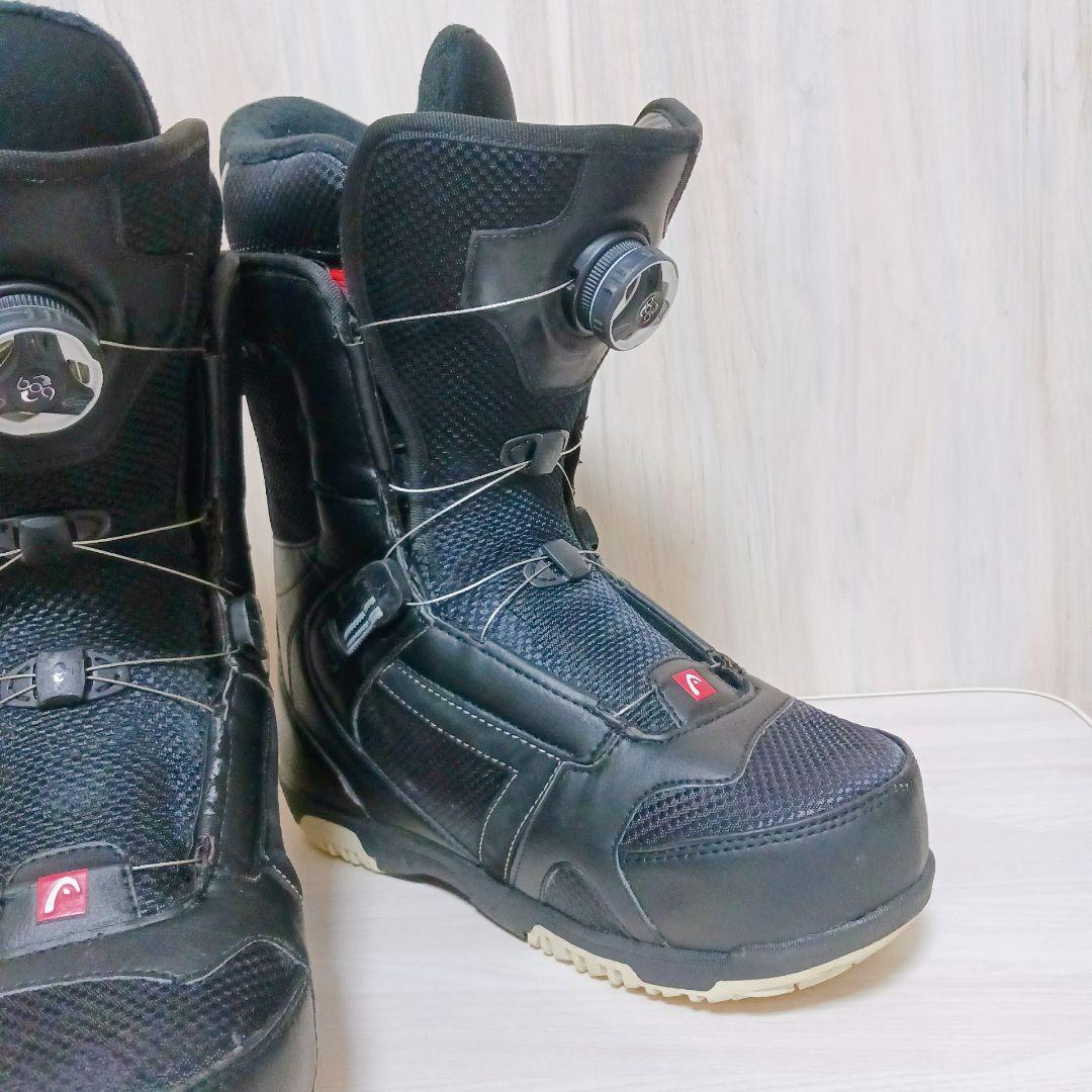 HEAD STRIKE スノーボードブーツ 27cm ブラック メンズ　BOA