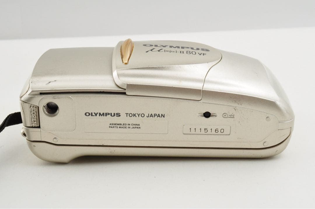 OLYMPUS μ-ii mju 80 VF ミュー フィルムカメラ