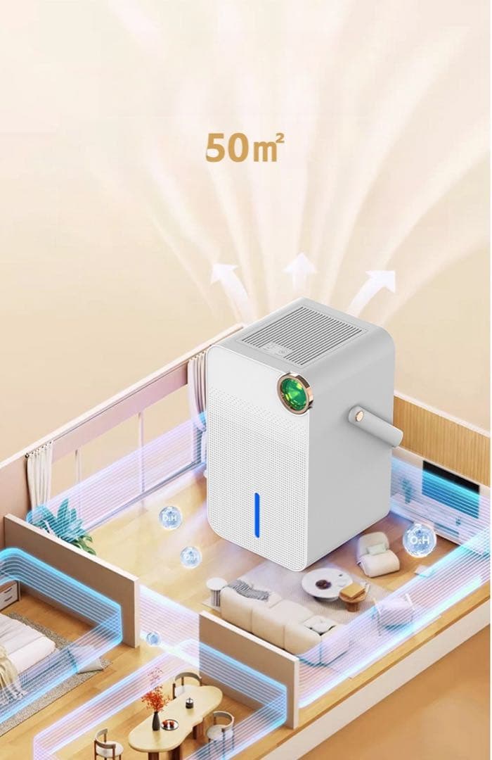 大人気除湿機 衣類乾燥小型 家庭用大容量1000ML