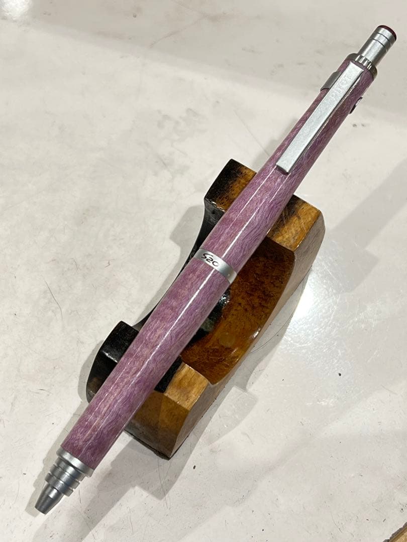 S20ボールペン　スタビライズドウッド(メイプル)