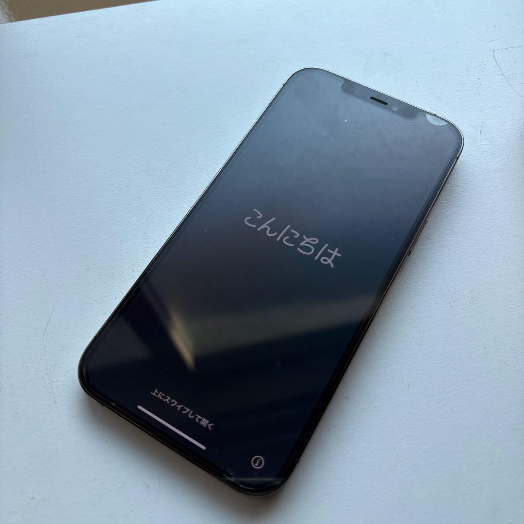 美品 iphone 12 pro max 256GB ブラック