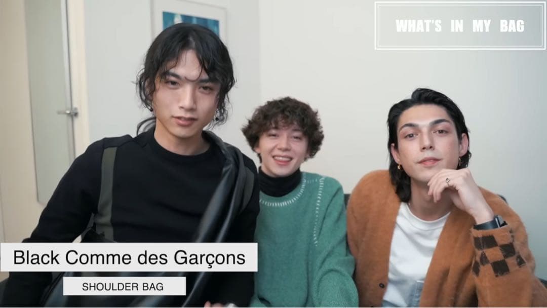 BLACK COMME des GARCONS ショルダーバック 深水光太