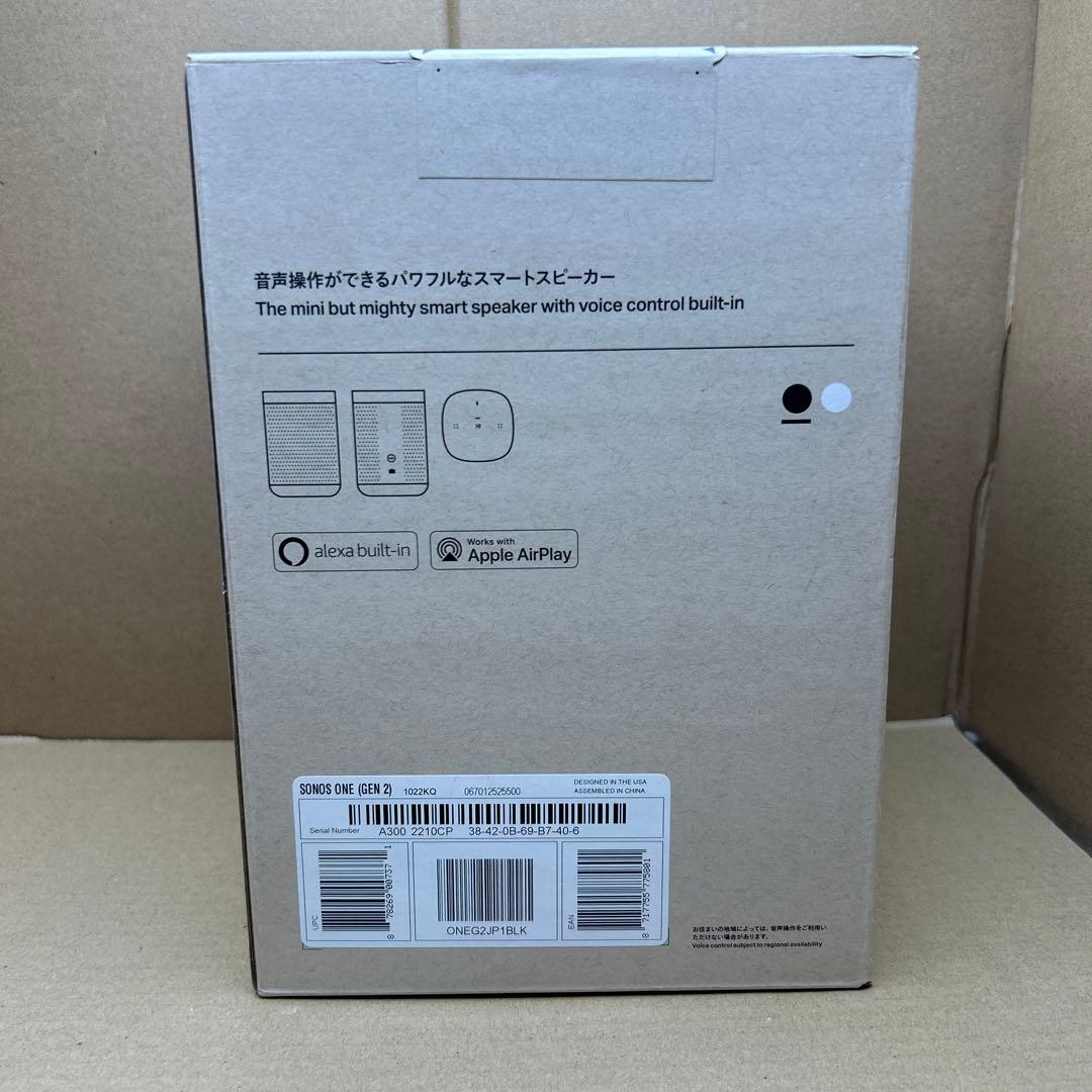Sonos One ソノス ワン GEN 2 Wireless Speaker