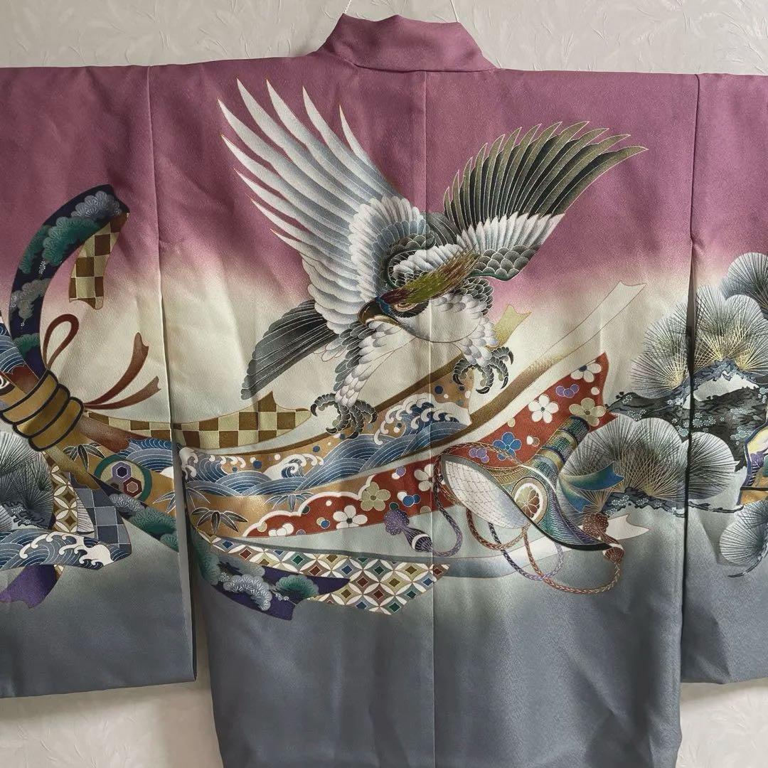 ５歳 男の子　着物　袴　羽織り　小物セット