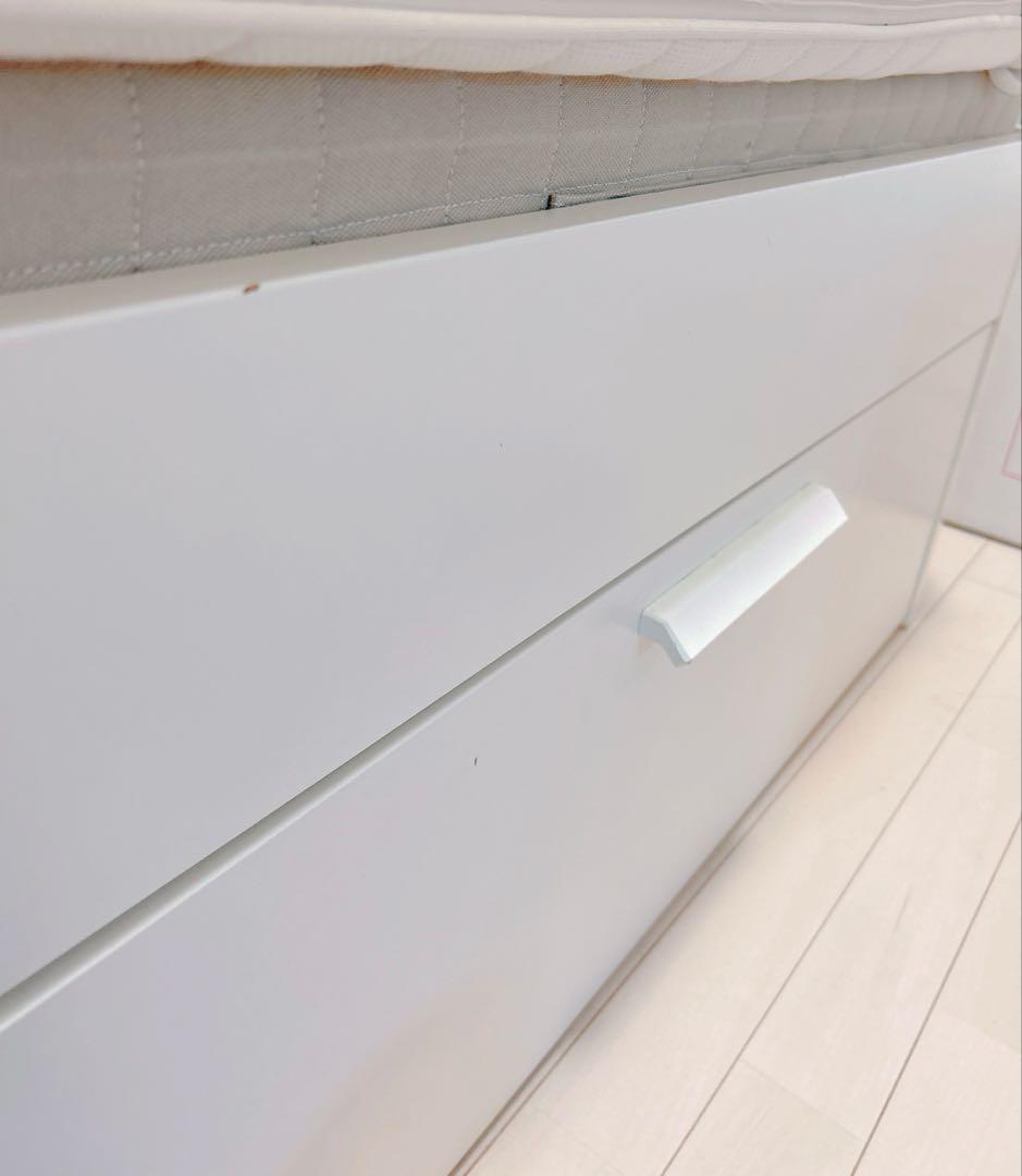 【値下げしました！】IKEA ブリムネス ダブルベッド